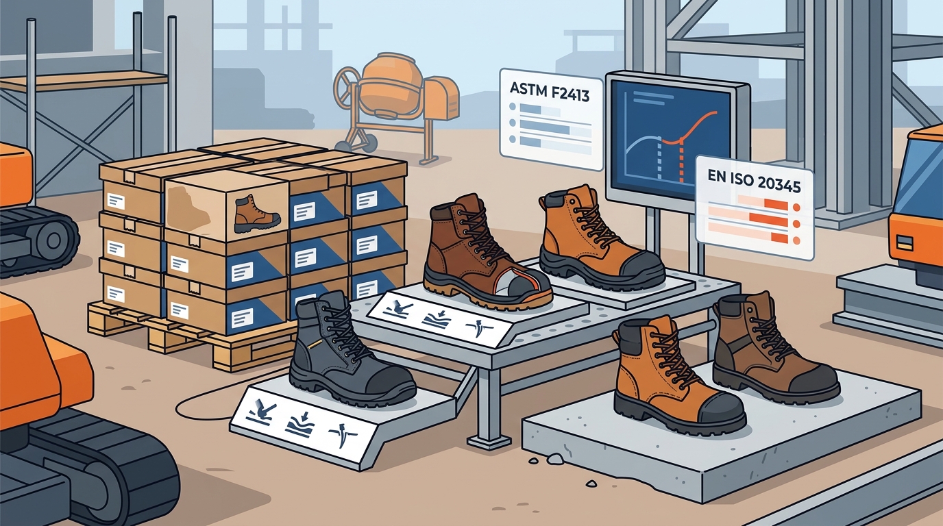 Bulk Safety Boots for Construction: 2026 Guide