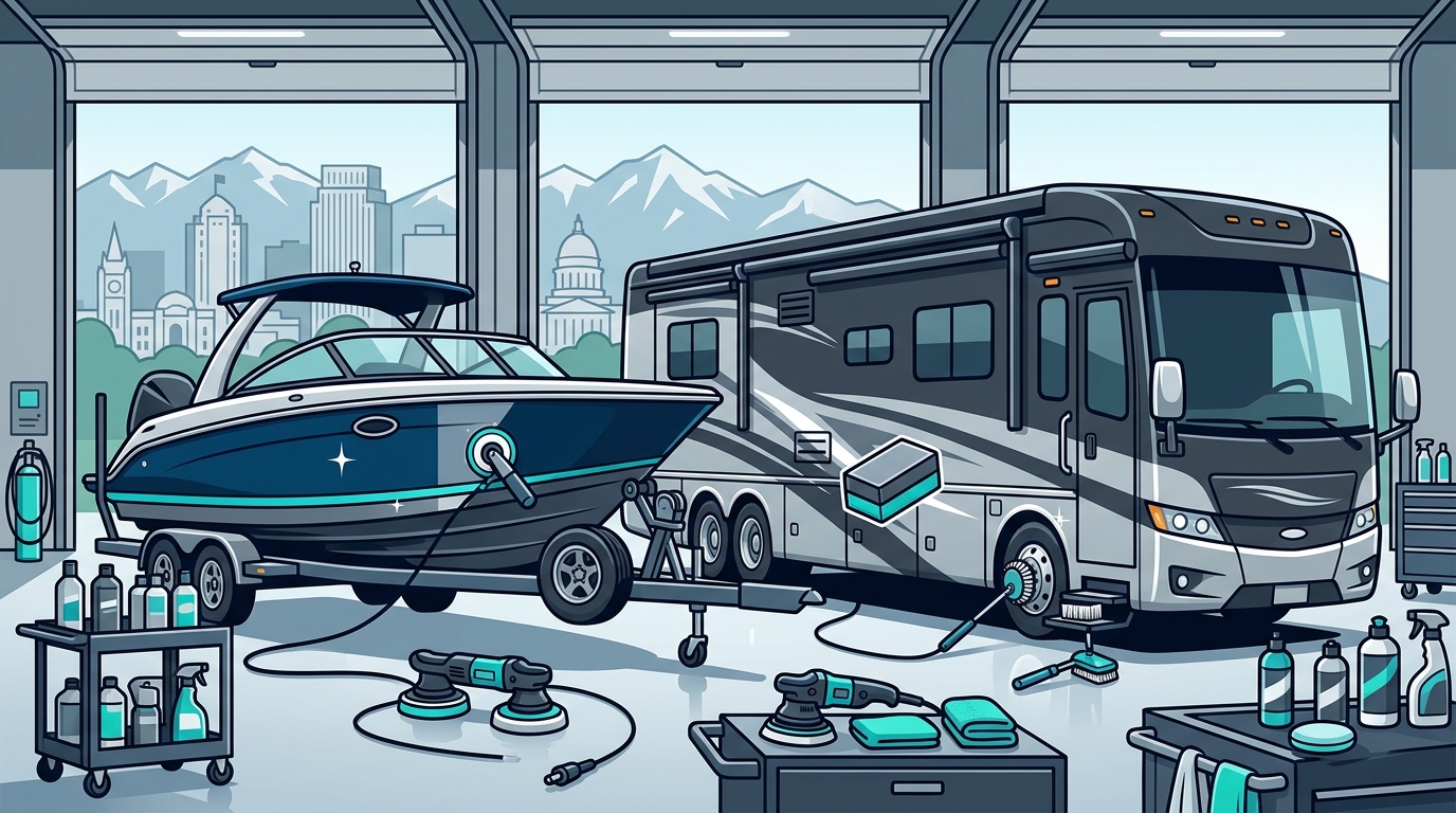 Boat and RV Detailing in Salt Lake City: The Drop Detailing
