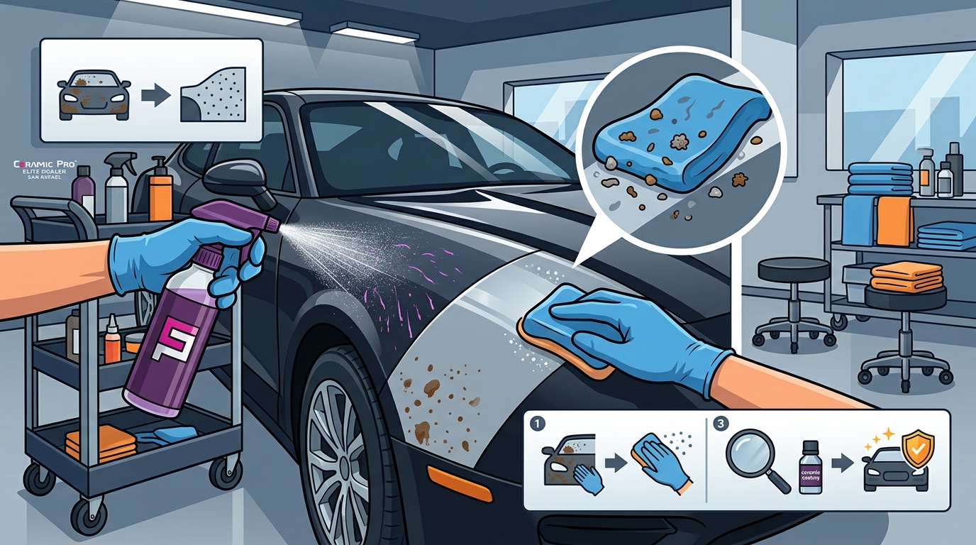 Ceramic Coating Guide: Is Paint Decontamination Included?