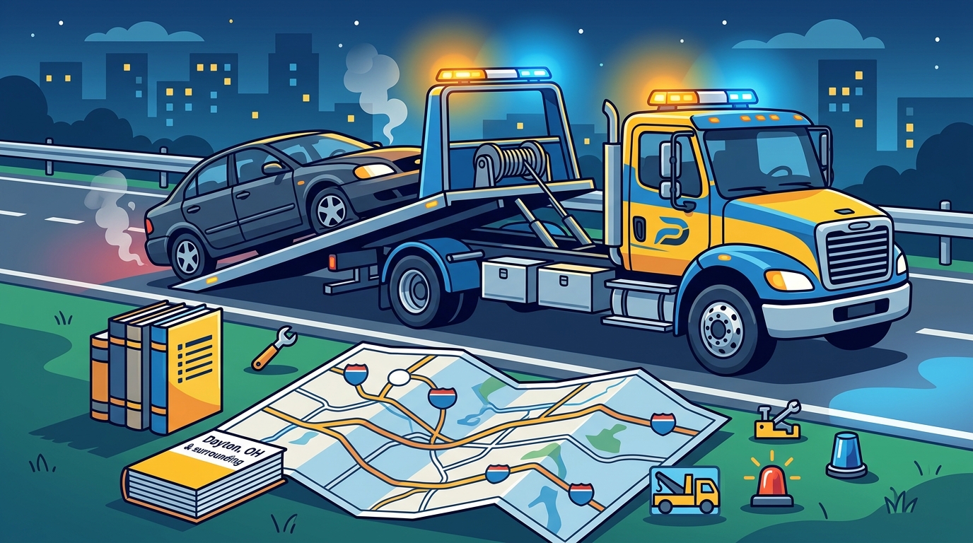 24 Hour Towing in Dayton: The Complete 2026 Guide