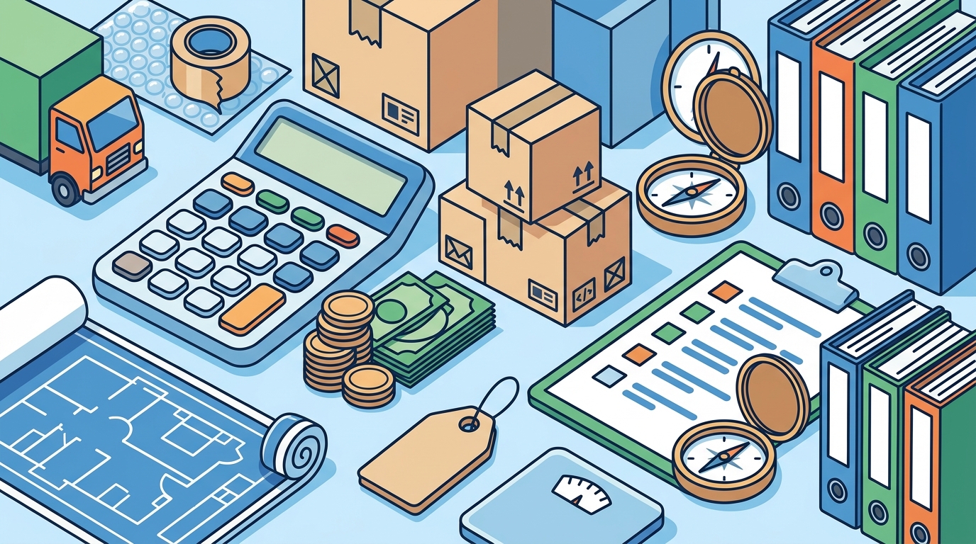San Mateo County Moving Management and Organizing Costs