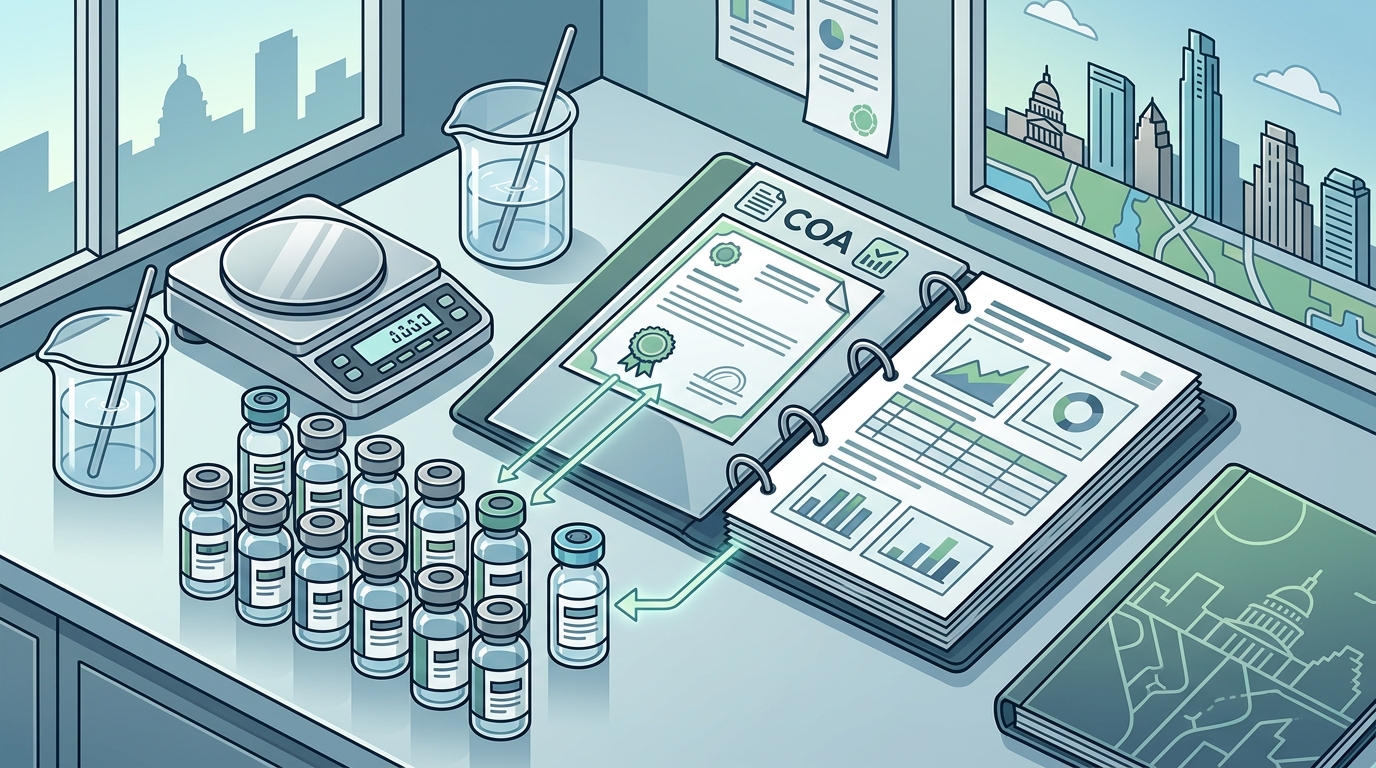 Third-Party Tested Peptide Pricing in Austin, Texas: 2026 Guide