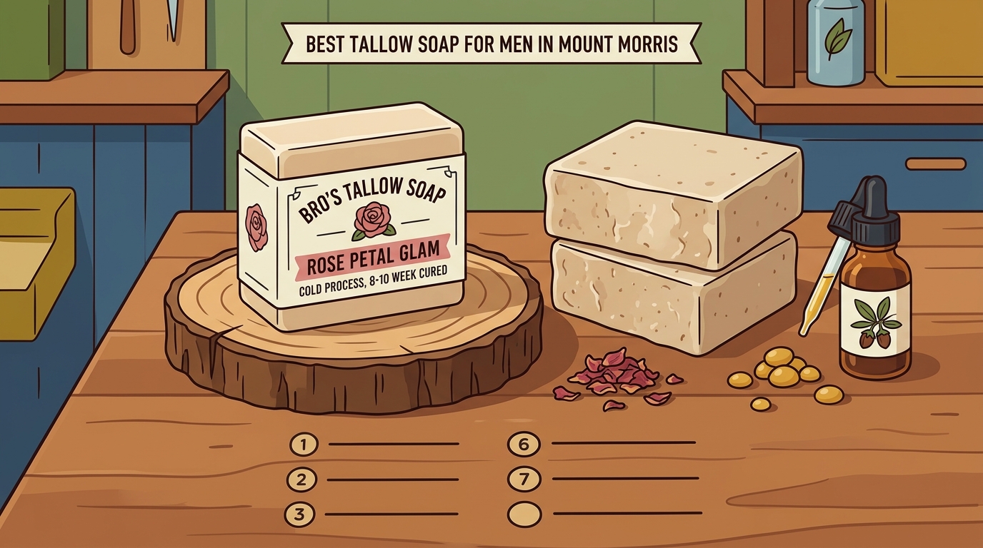 Best Tallow Soap for Men in Mount Morris: 2026 Guide
