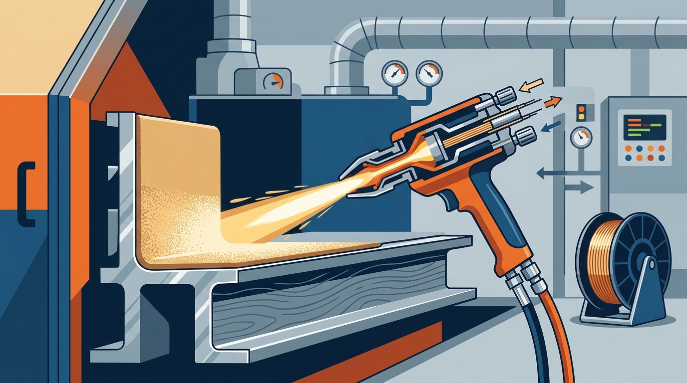 Flame Spray System Manufacturer Guide for Metallizing