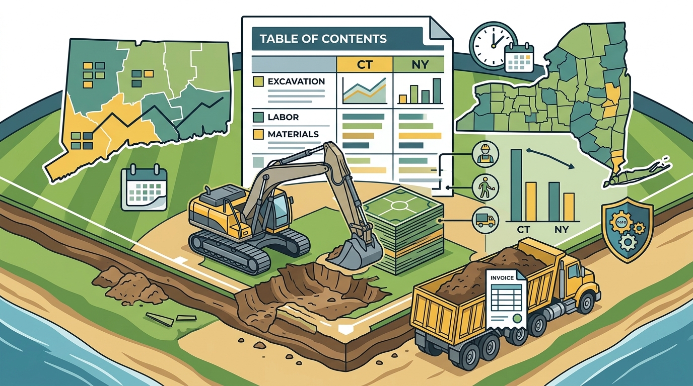 Athletic Field Excavation Cost Guide for CT and NY
