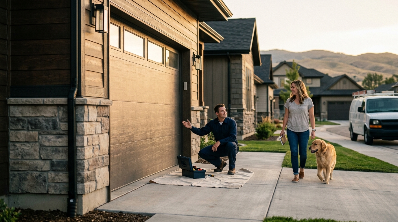 Garage Door Tune-Up Cost Guide for Boise Homeowners