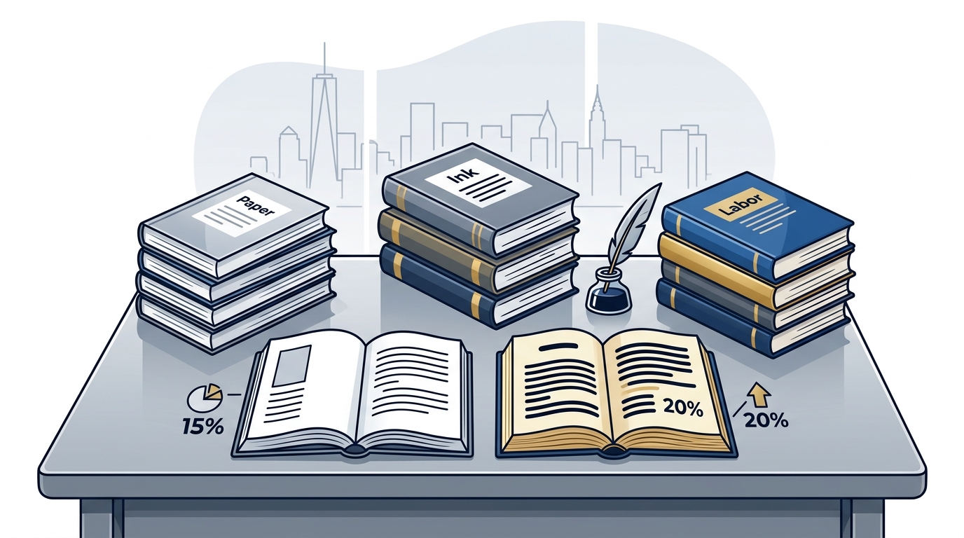 Memoir Printing Cost in New York: 2026 Guide
