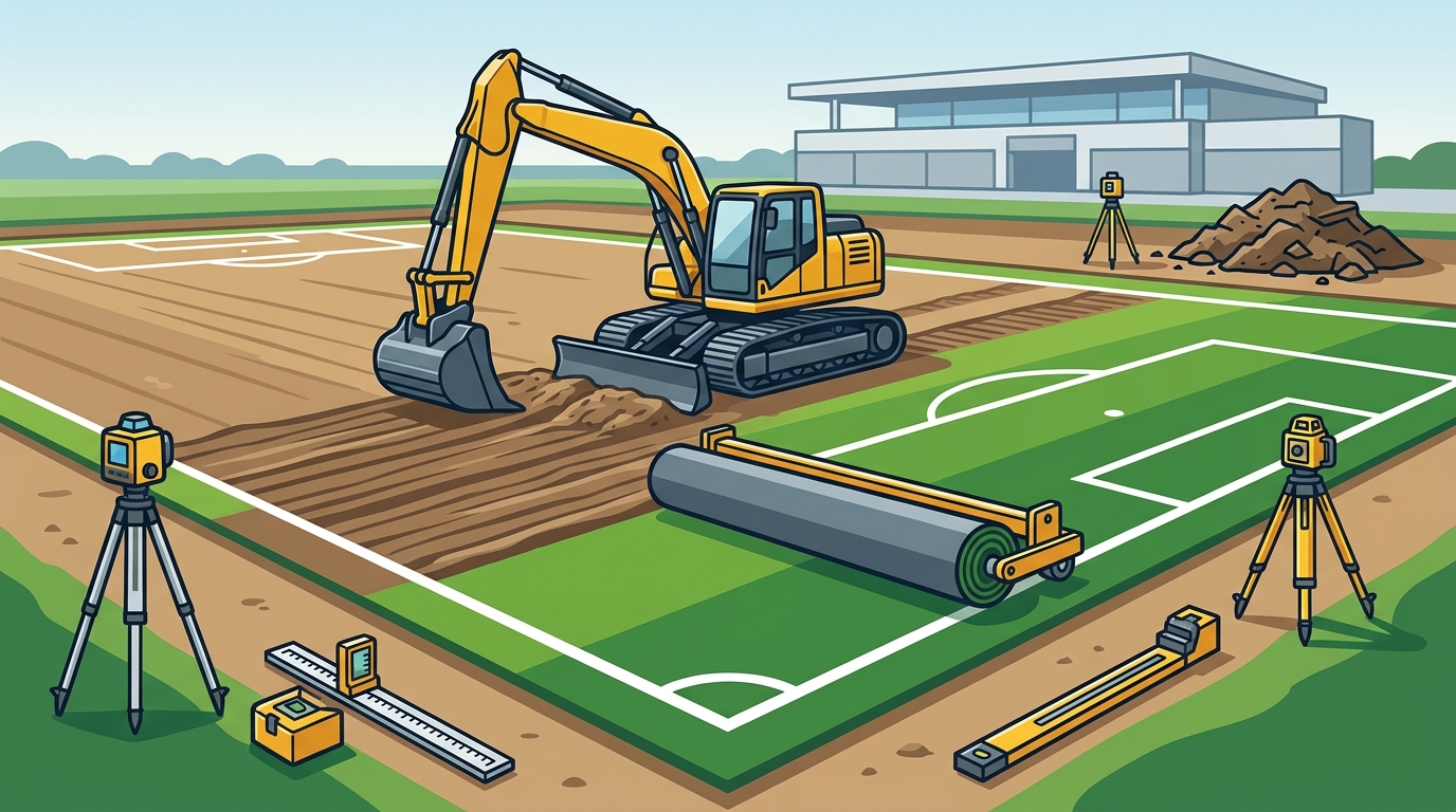 Soccer Field Construction & Site Prep in CT and NY