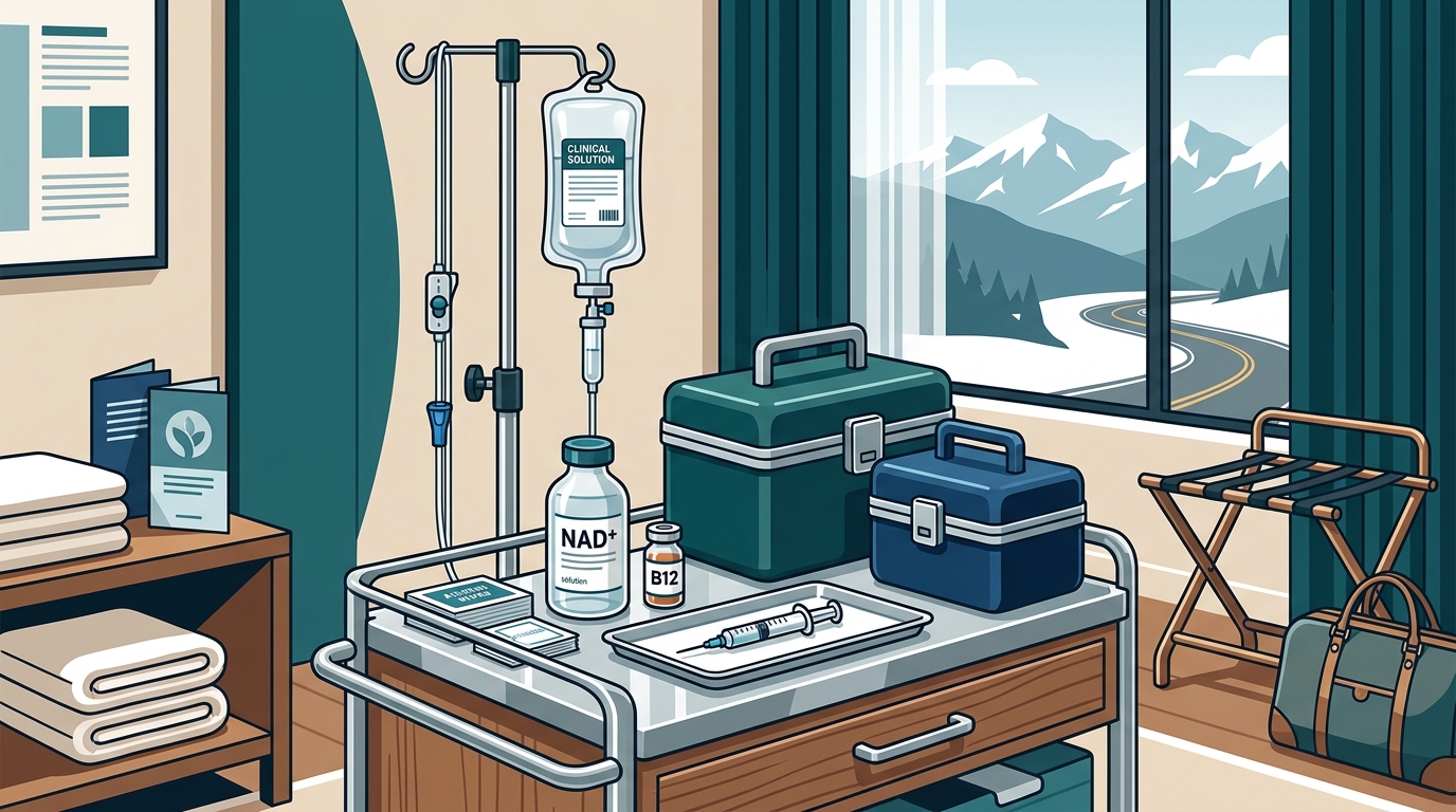 Concierge NAD+ and B12 Therapy in Salt Lake City and Park City