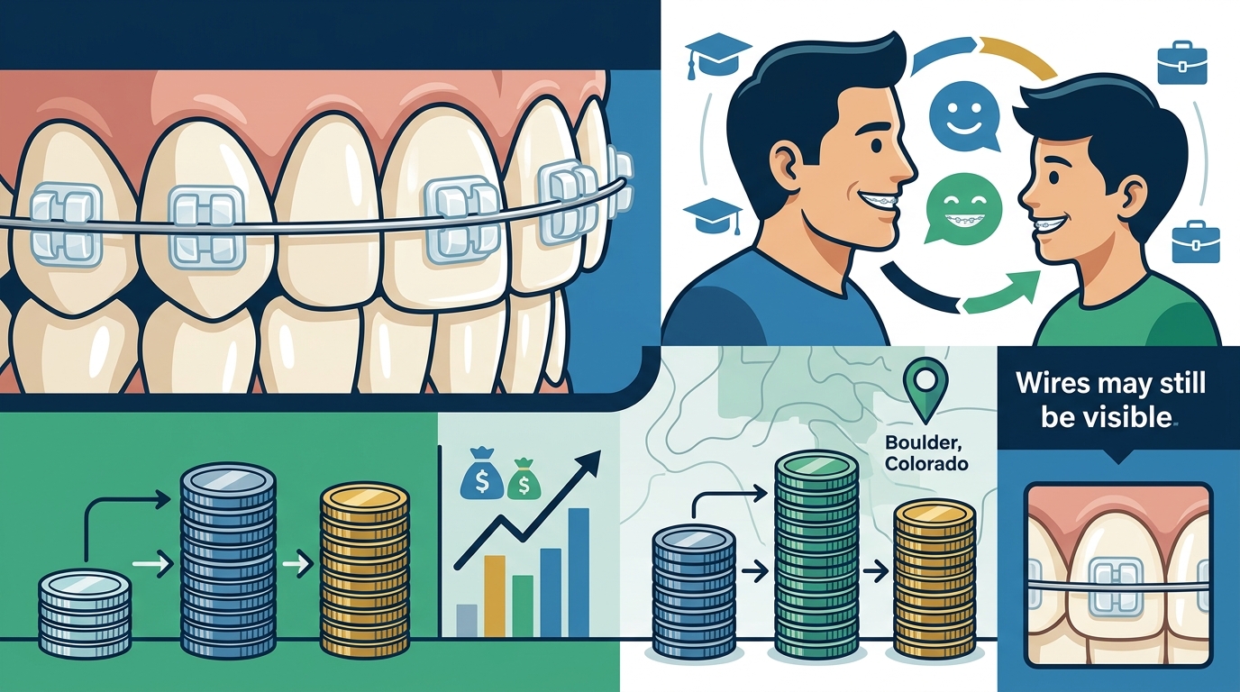 Clear Braces Cost in Boulder: 2026 Pricing Guide