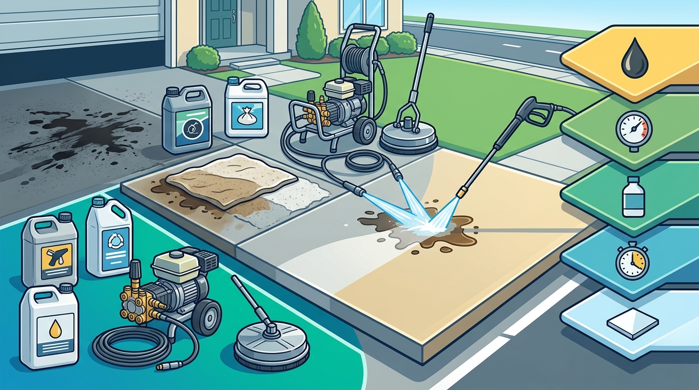 Driveway Oil Stain Removal: The Ultimate Guide for Victorville