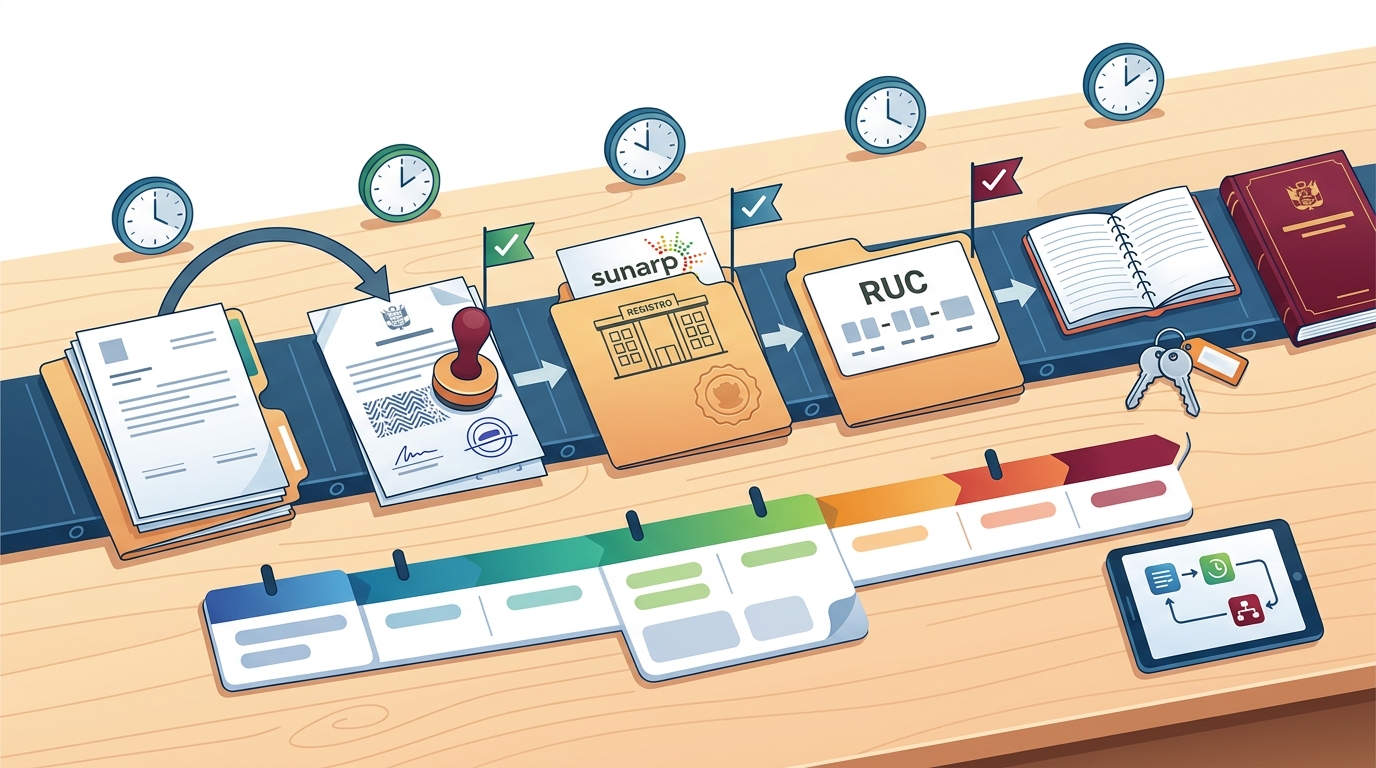 S.A.C. Registration Timeline in Peru: How Long It Takes
