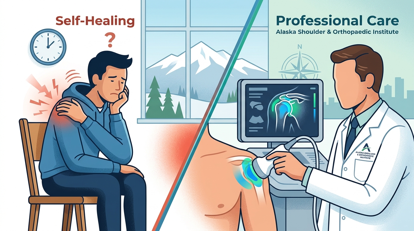 Shoulder Pain in Anchorage: Self-Healing vs. Professional Care
