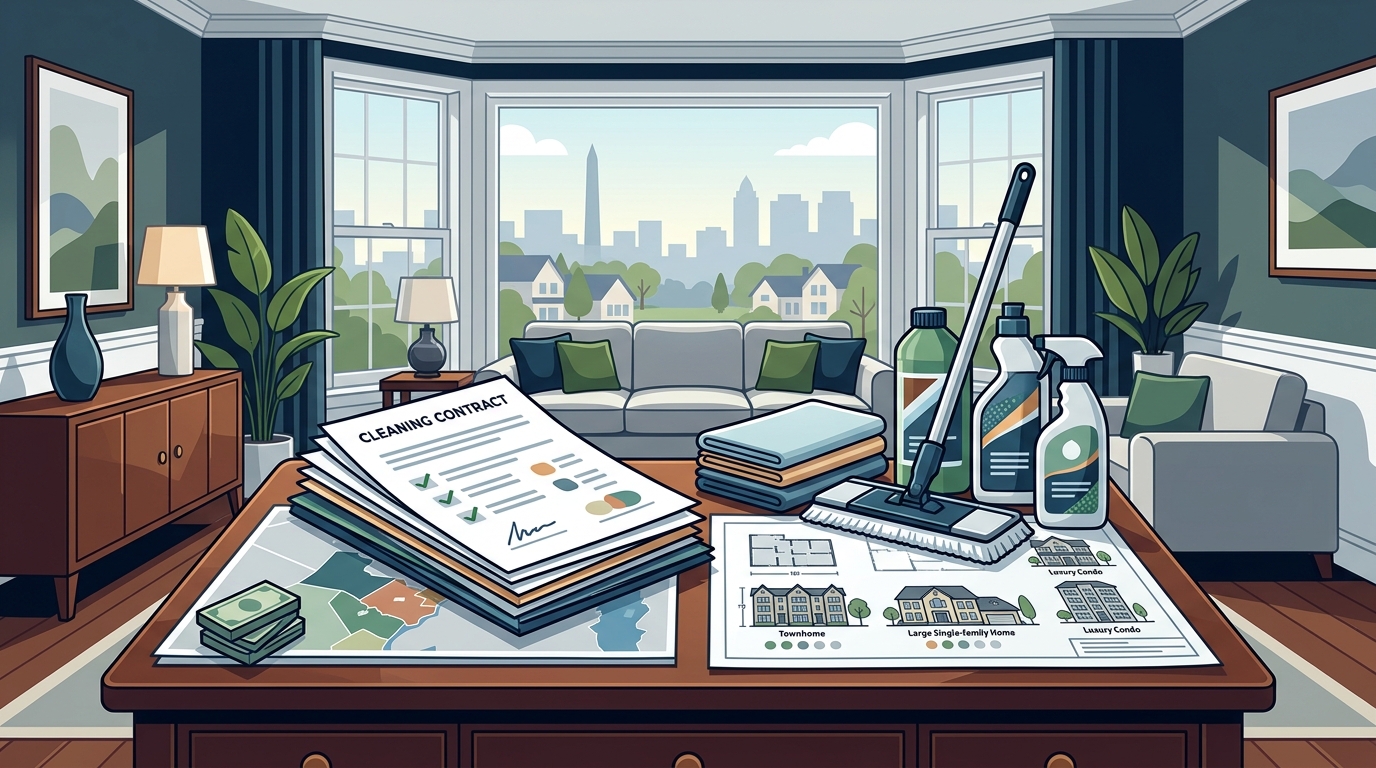 Premium Residential Cleaning Rates in Northern Virginia: 2026