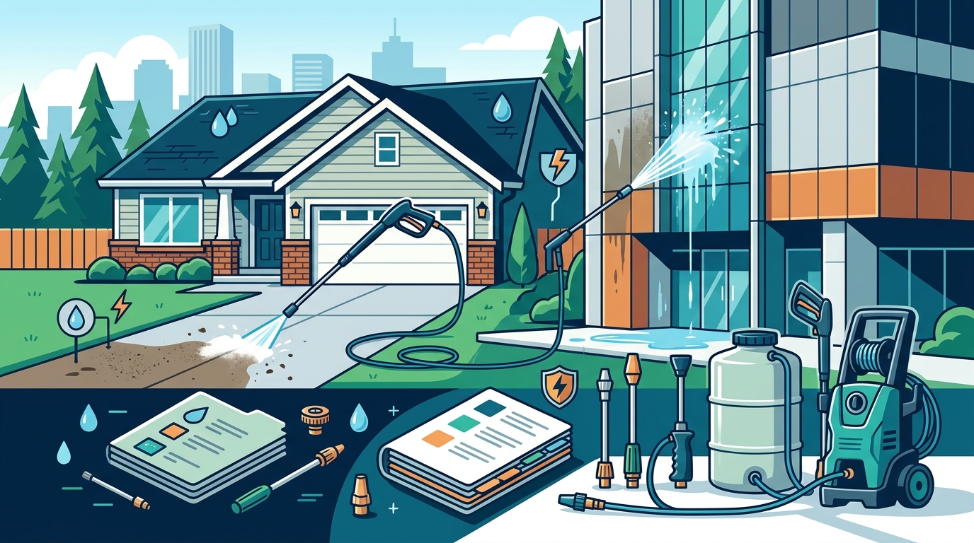 Residential and Commercial Exterior Cleaning in Portland: The 20