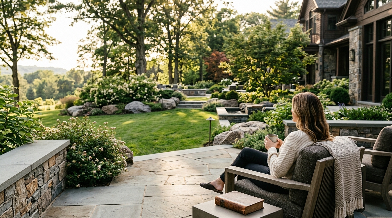 Landscape Design in Morris County NJ for Large Estates