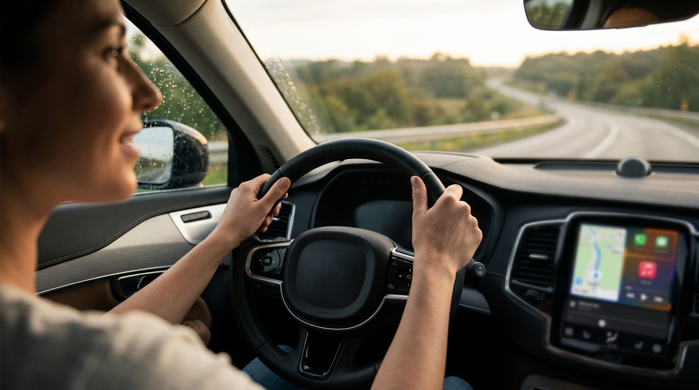 Hands-Free Driving: Voice Commands for Navigation and Music