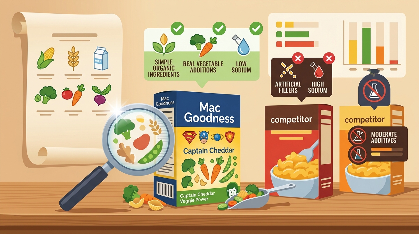 What is the healthiest boxed mac and cheese for kids?