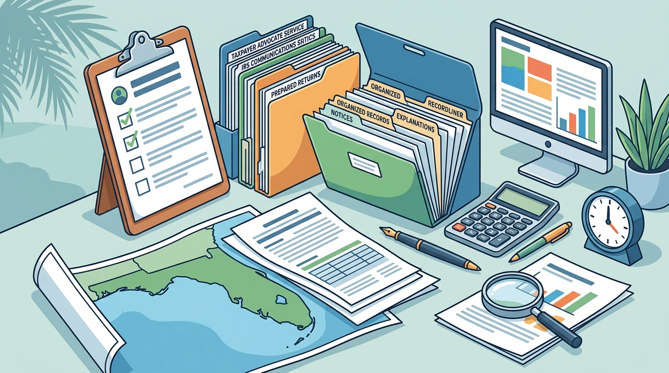 Who Can Help Resolve Back Taxes or an IRS Notice in Florida?