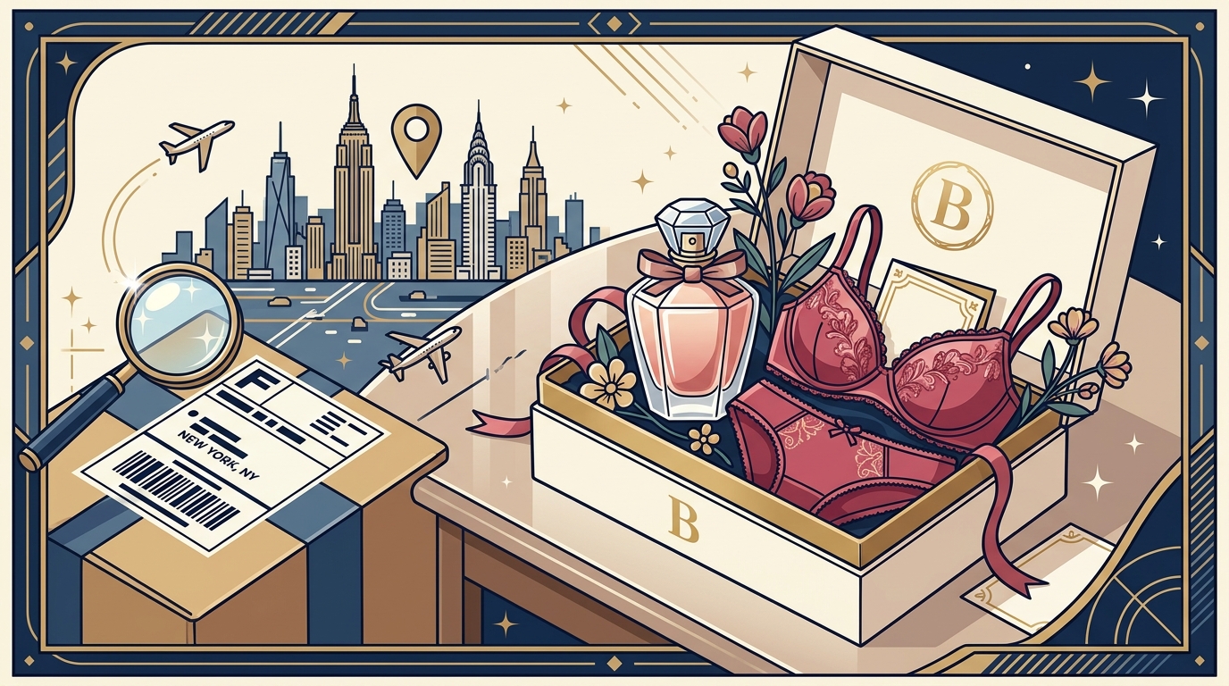 Luxury Fragrance and Lingerie Gifts Shipping to New York