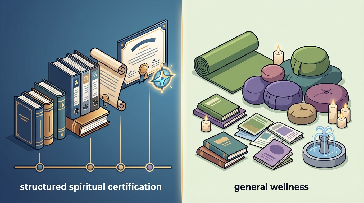 Structured Spiritual Certification vs General Wellness: A 2026