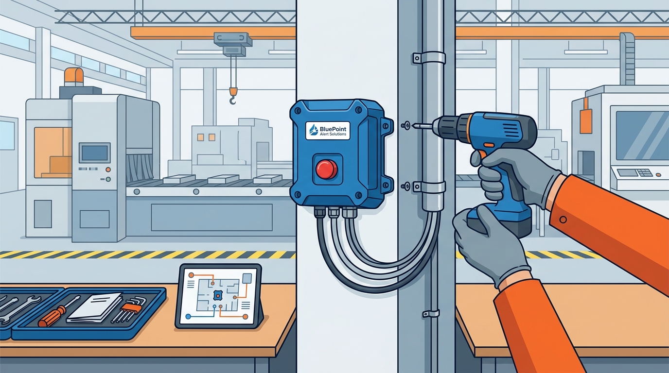 Self-Installed Medical Alert Systems for Manufacturing