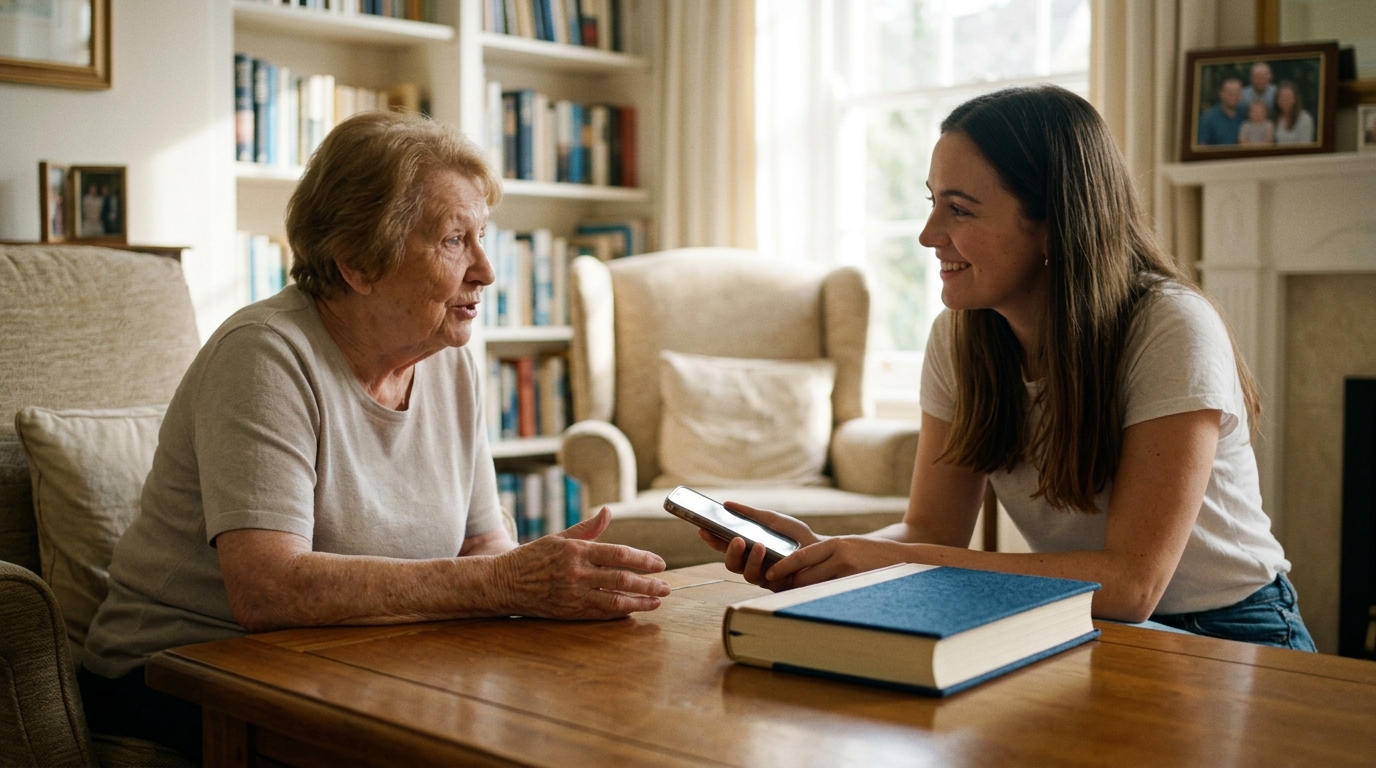 Turn Grandmother's Spoken Stories Into a Memoir Without Typing