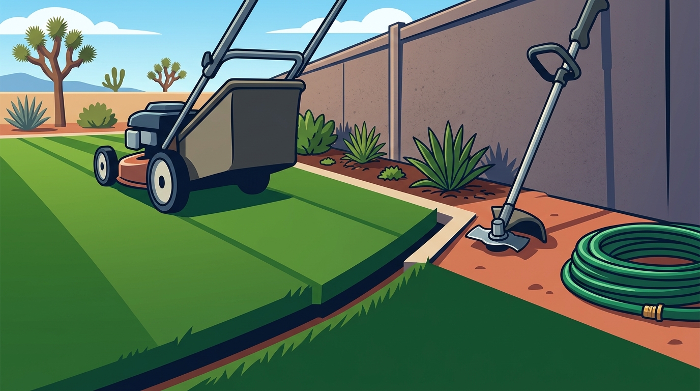 D Pressure Wash Lawn Mowing and Edging Guide