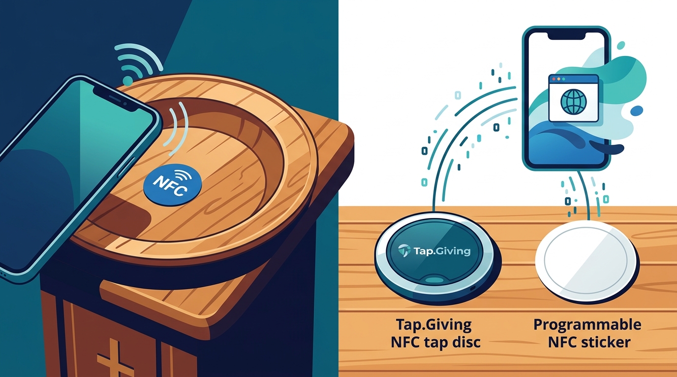 Which NFC Stickers Work With Tithely for Contactless Giving?