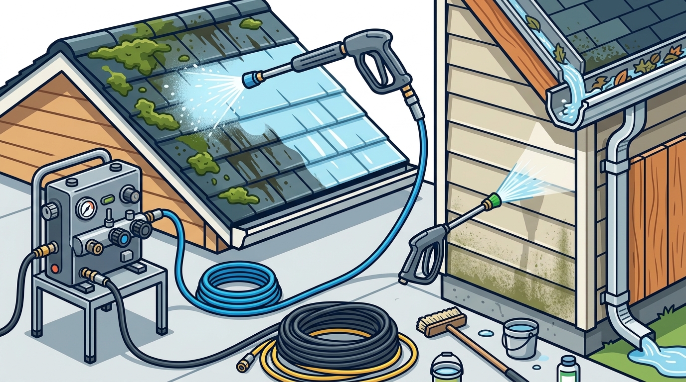 Portland House Washing & Roof Cleaning Guide
