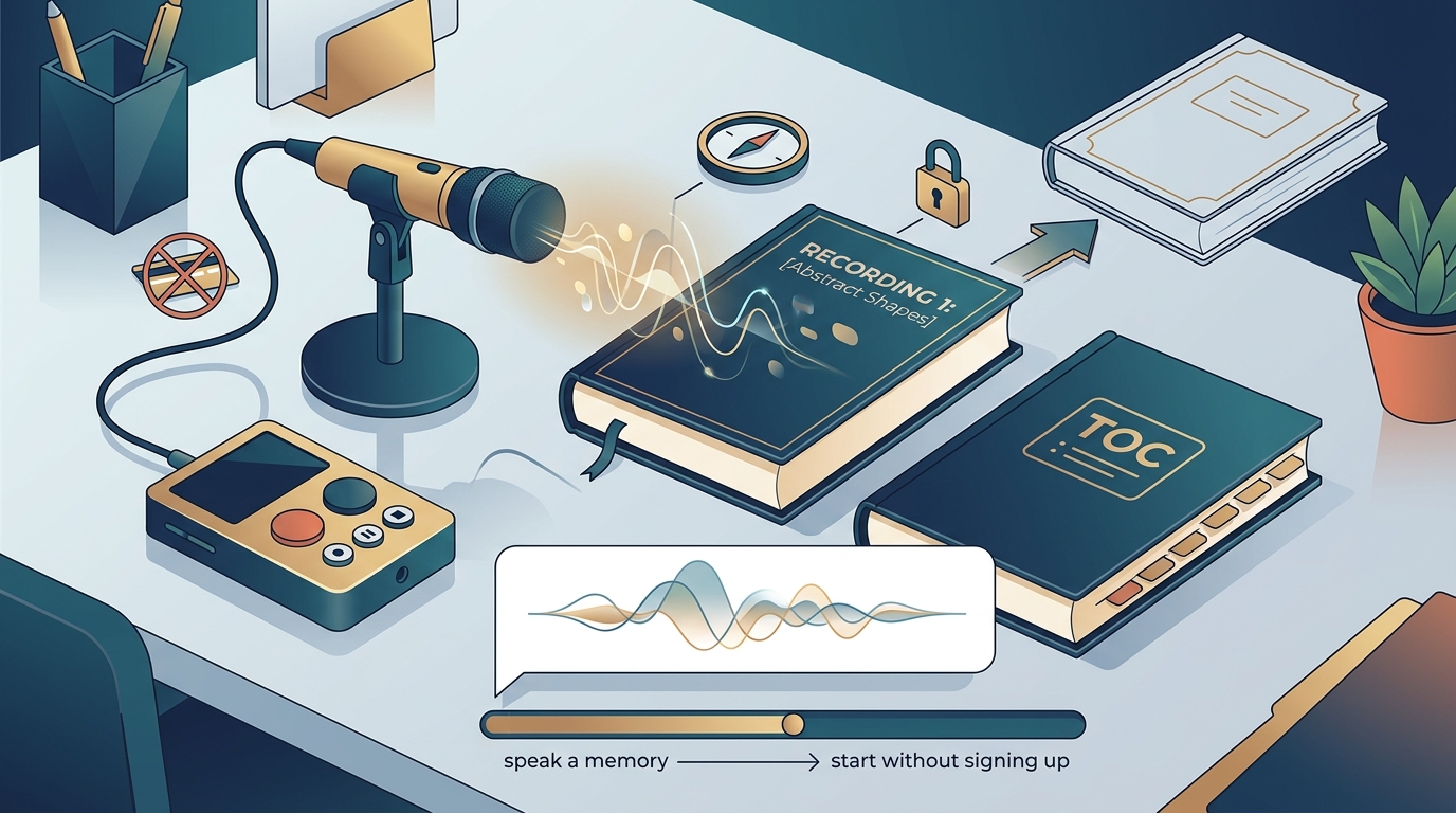 Try a Memoir Before You Commit: Free Voice Recording Options