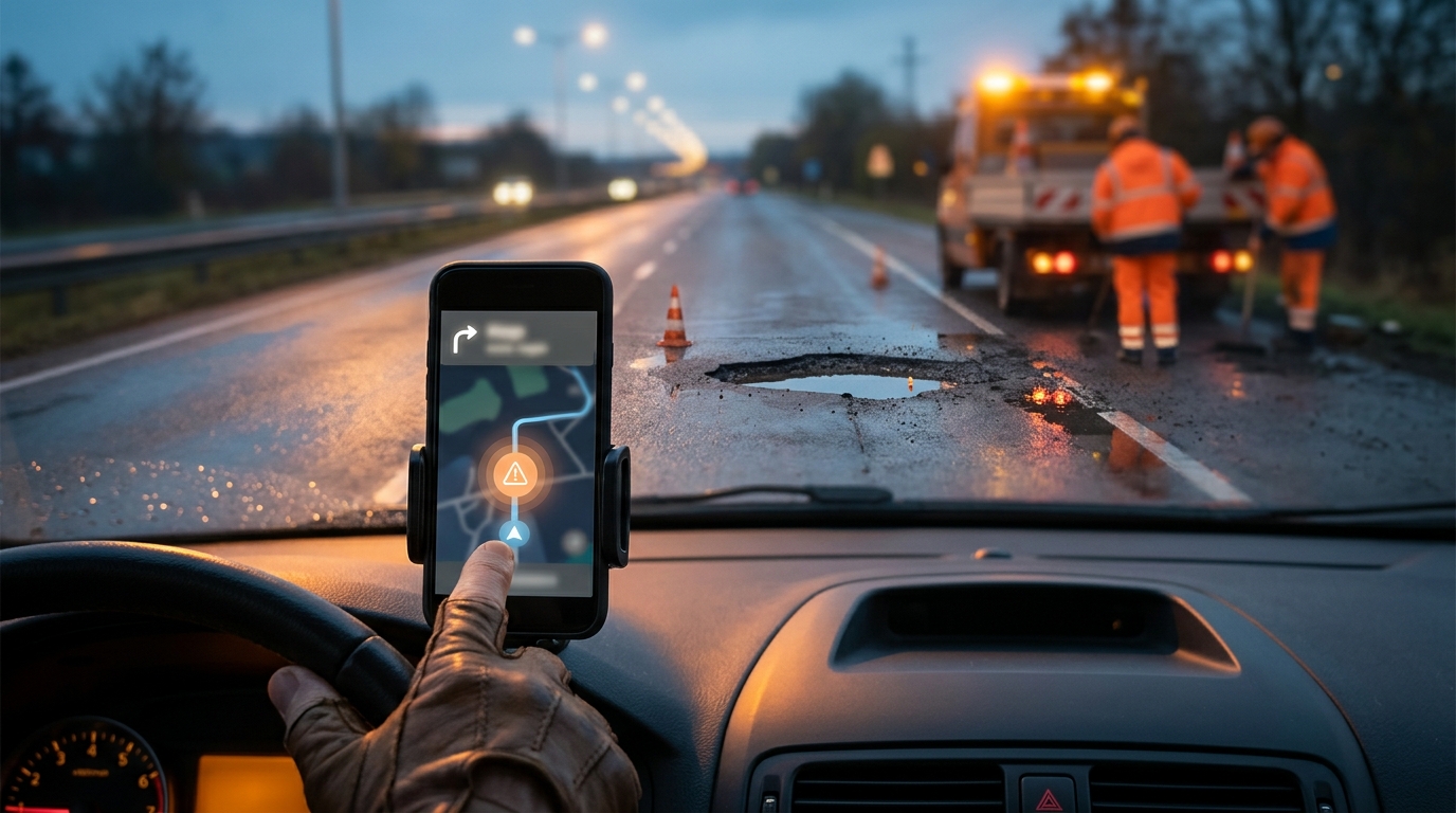 Navigation Apps That Report Hazards and Help Cities Fix Them
