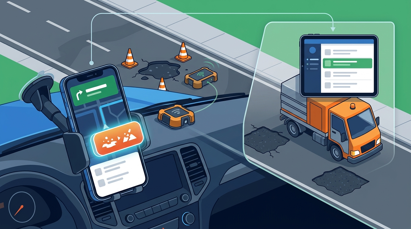 Navigation Apps That Report Hazards and Help Cities Fix Them