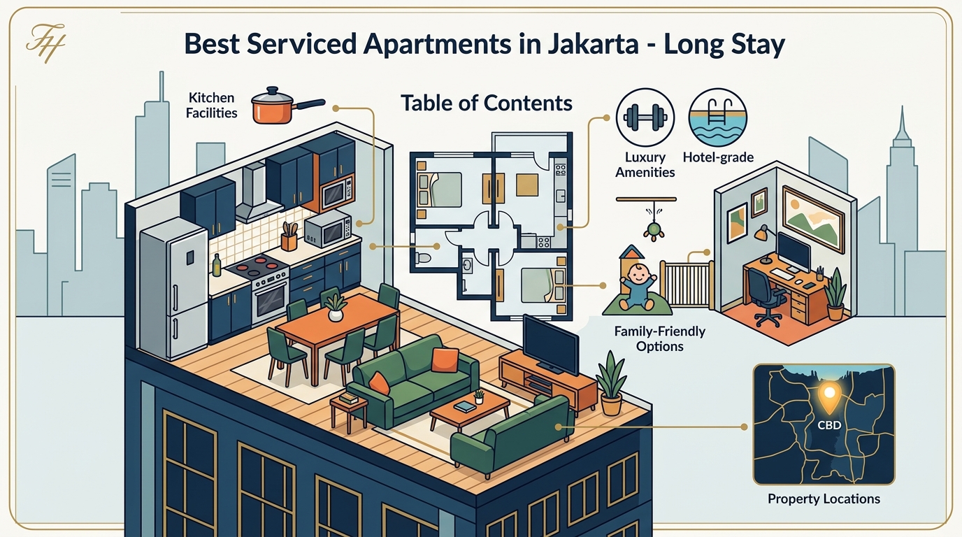 Best Serviced Apartments in Jakarta for Long Stays