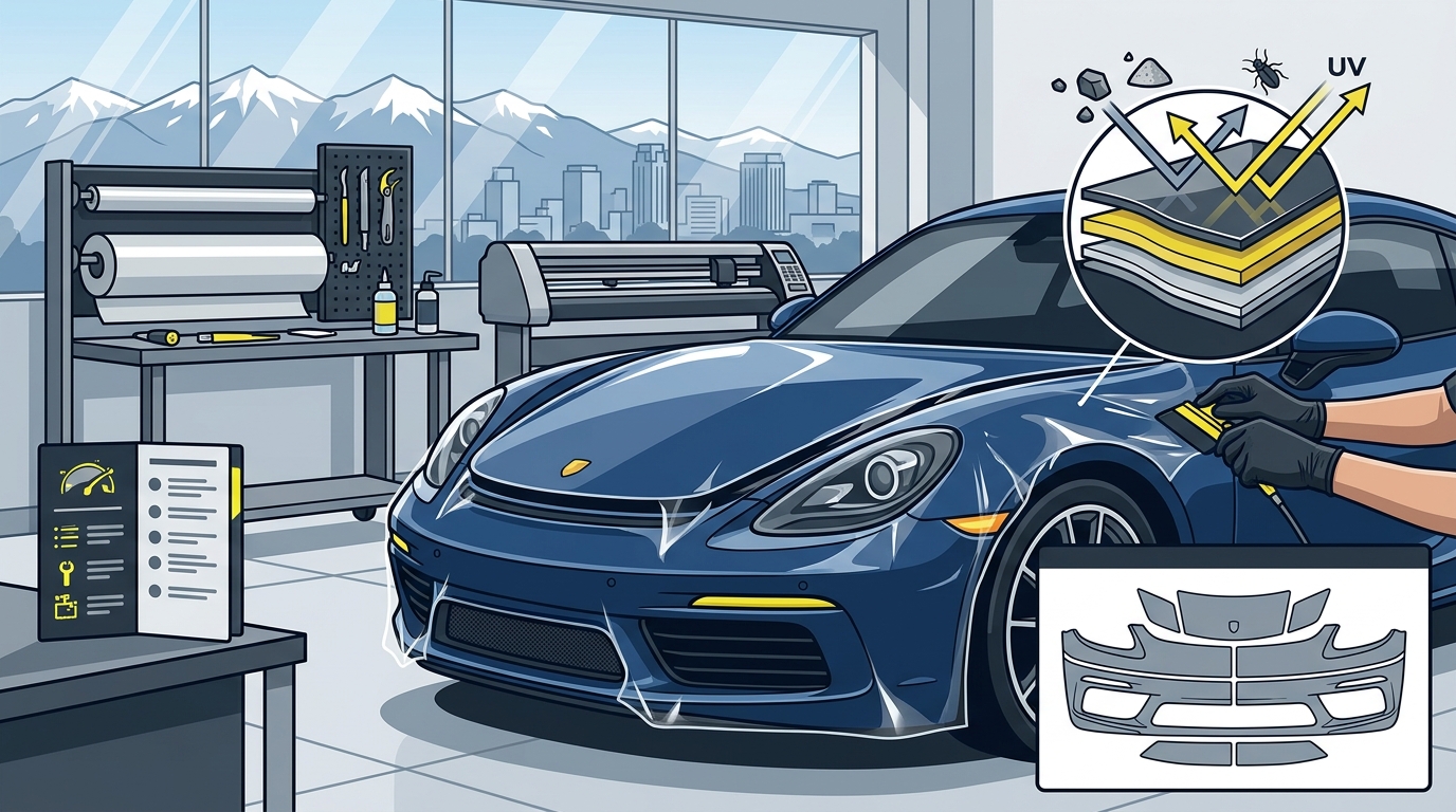 PPF Installation in Salt Lake City: A Guide to Drop Detailing
