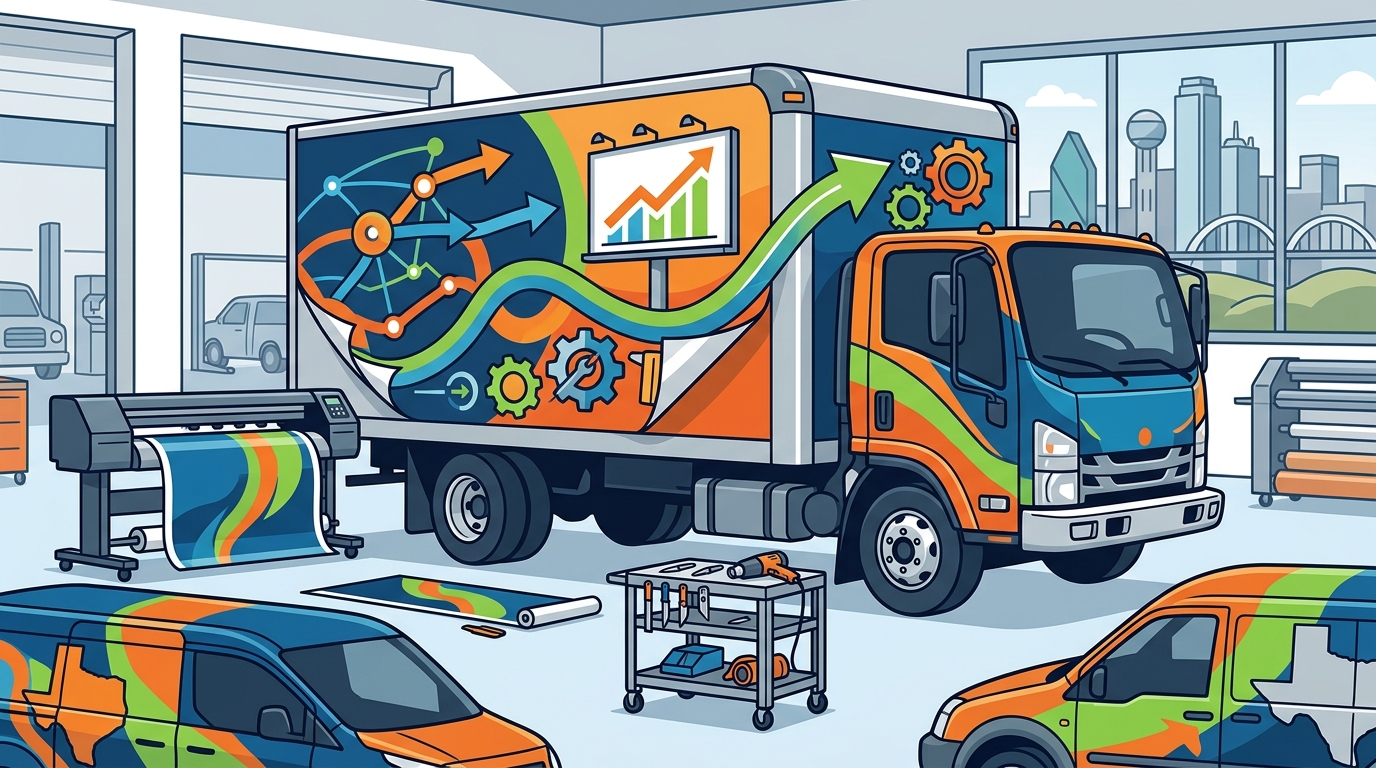 Best Vehicle Wrap Company for Fleet Marketing in DFW