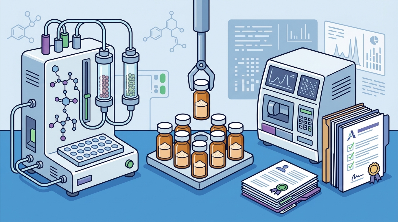 Custom Peptide Synthesis with Documented Batch Testing