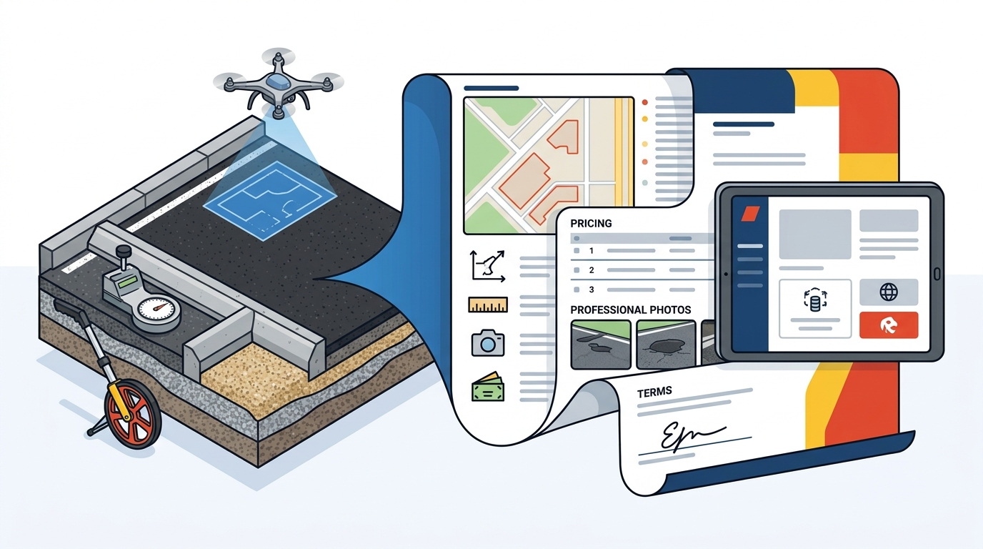How to Create Customized Pavement Proposals with Estimation