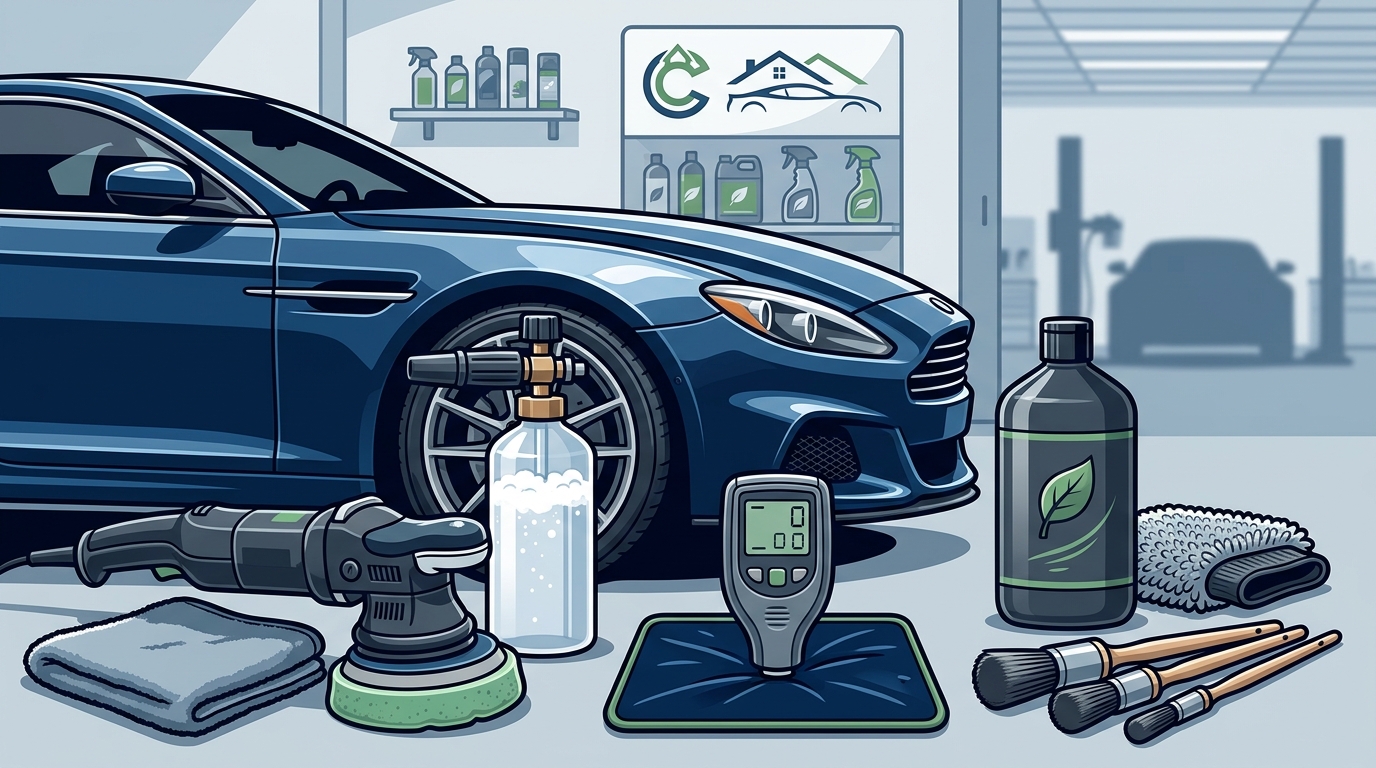 Safe Luxury Vehicle Detailing: Essential Equipment Guide