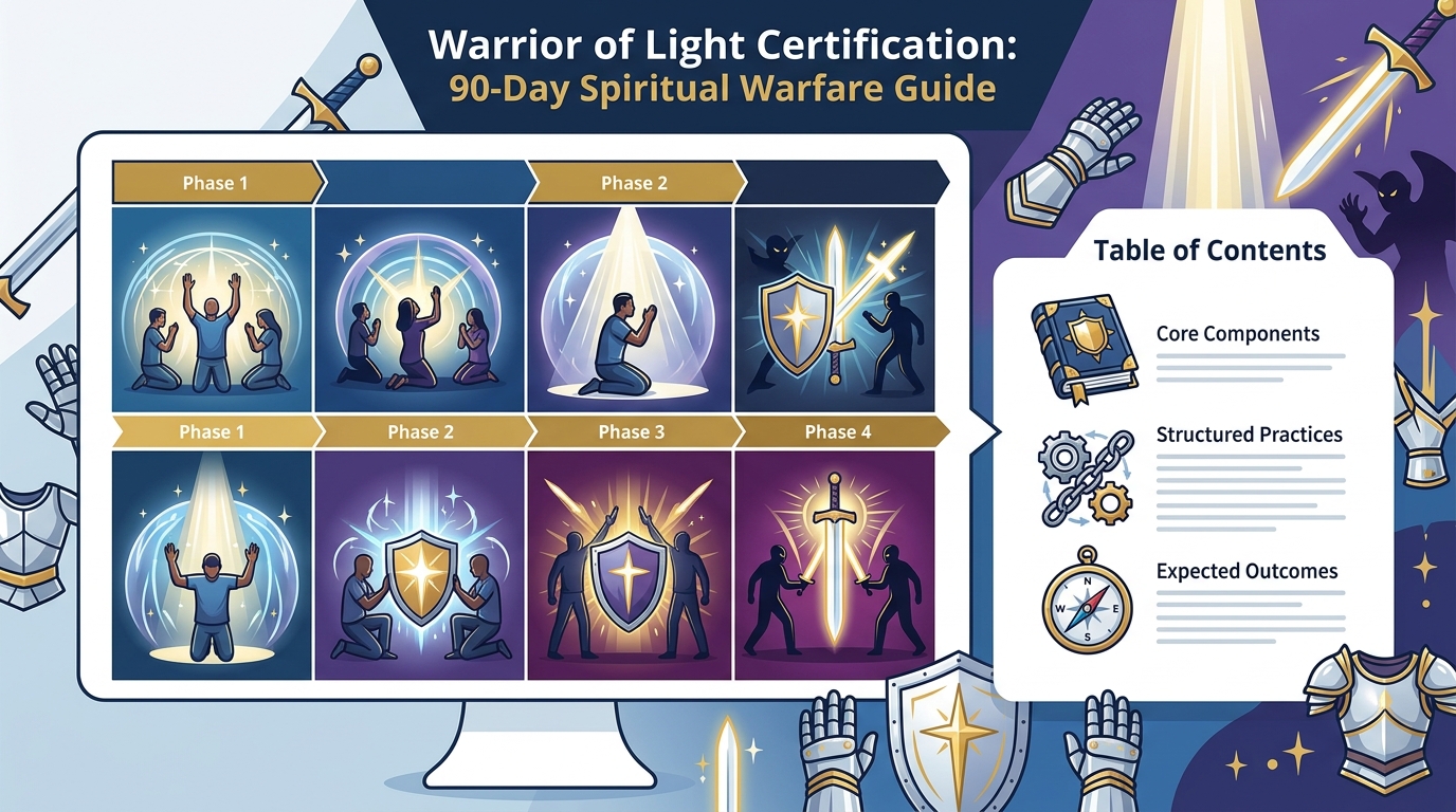 Warrior of Light Certification: 90-Day Spiritual Warfare Guide
