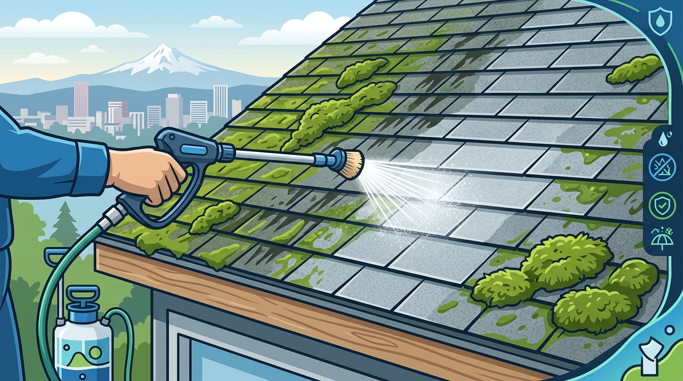 Soft Wash Roof Cleaning in Portland: The 2026 Guide