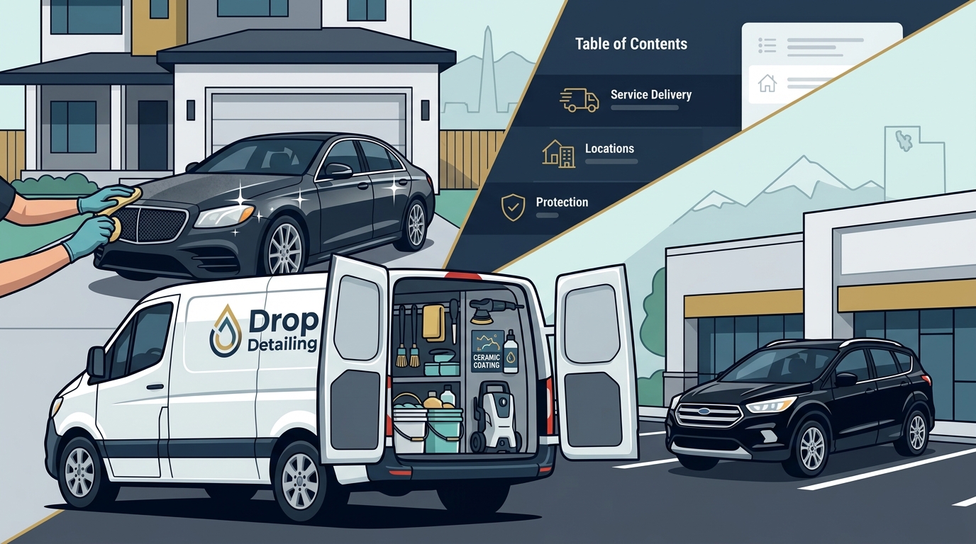 Mobile Detailing in Sandy, Utah: Home and Office Service Guide