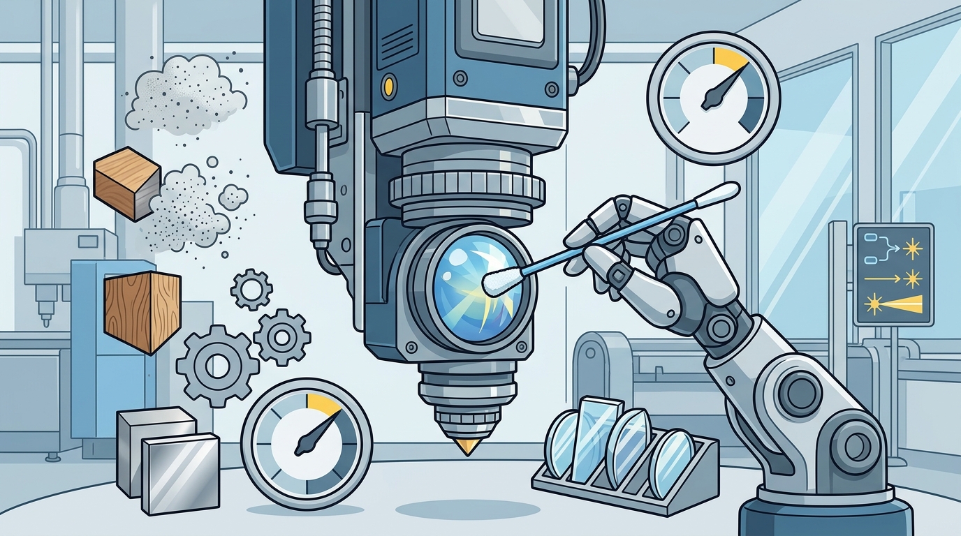 How Often Should You Clean Laser Cutter Optics?