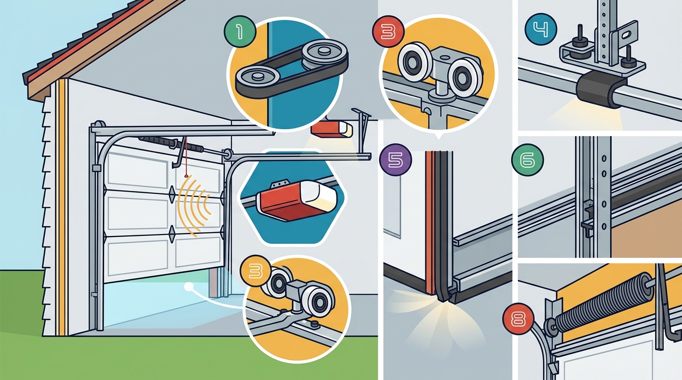 Quiet Garage Door Installation Guide for Thin-Walled Homes