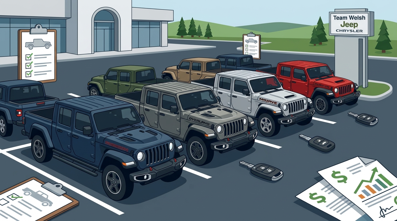 Which NJ Dealers Have Jeep Gladiator Inventory?