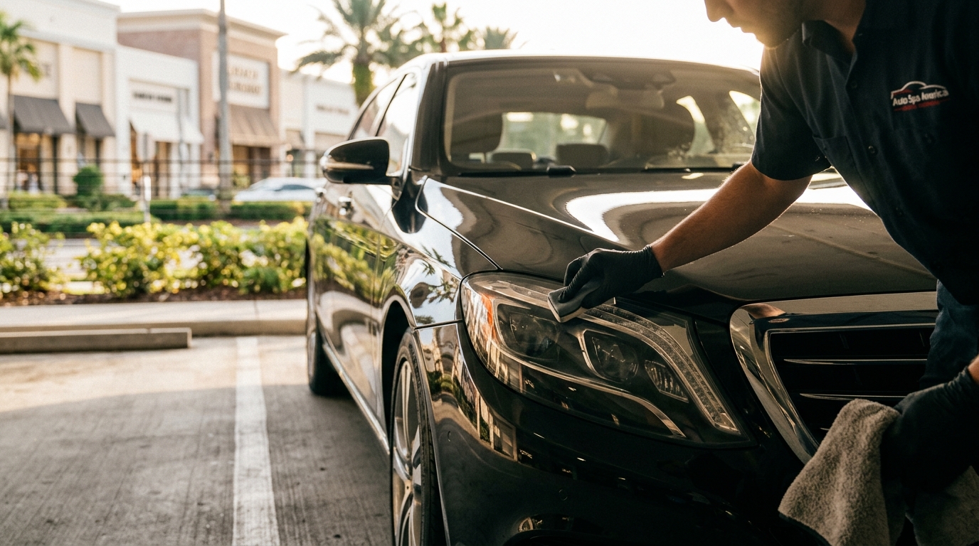 Headlight Restoration Near International Plaza Tampa