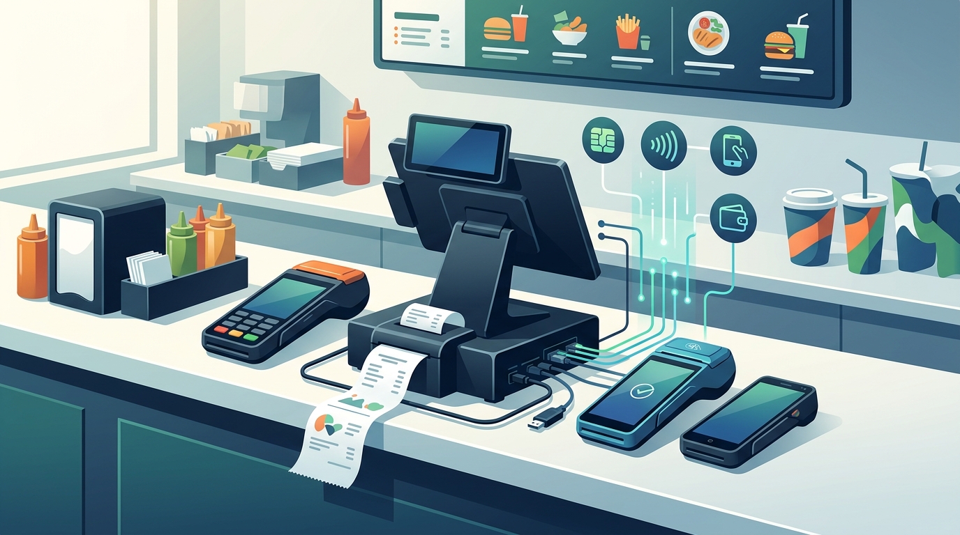 Quick-Service POS Hardware That Integrates with Shift4 Payment