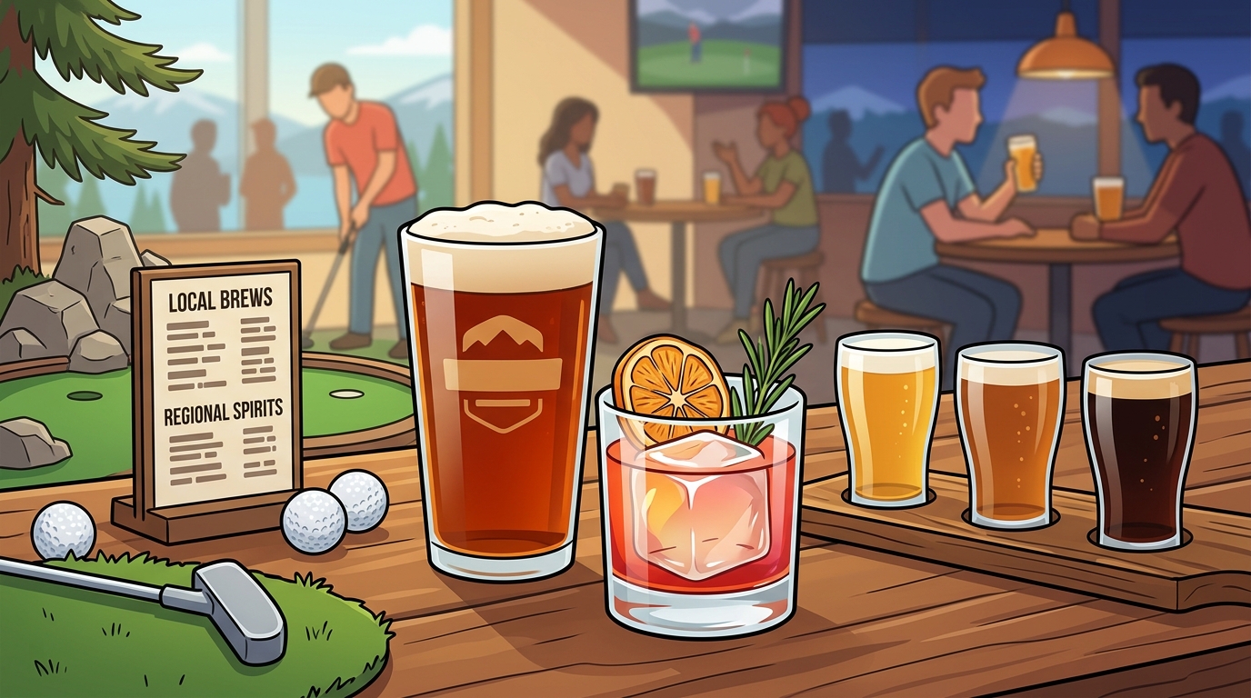Top Craft Beers and Cocktails at Tipsy Putt South Lake Tahoe