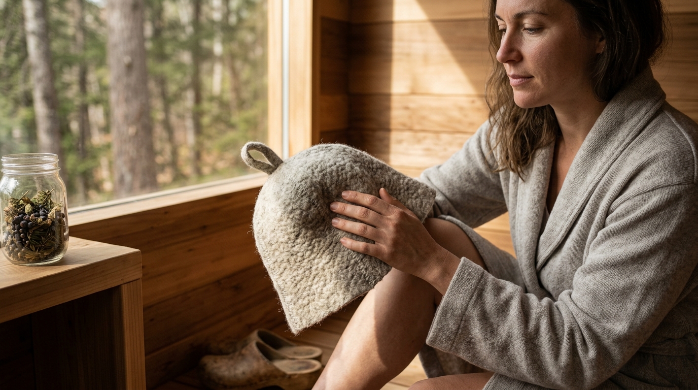 How to Verify Natural Materials in a Sauna Hat