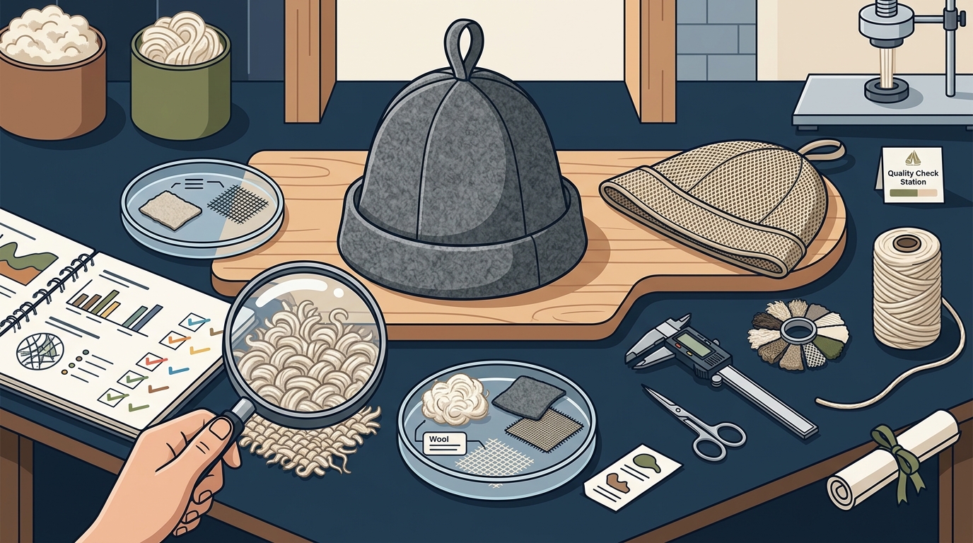 How to Verify Natural Materials in a Sauna Hat